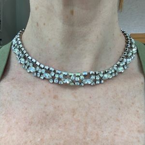 Vintage Rhinestone necklace SET